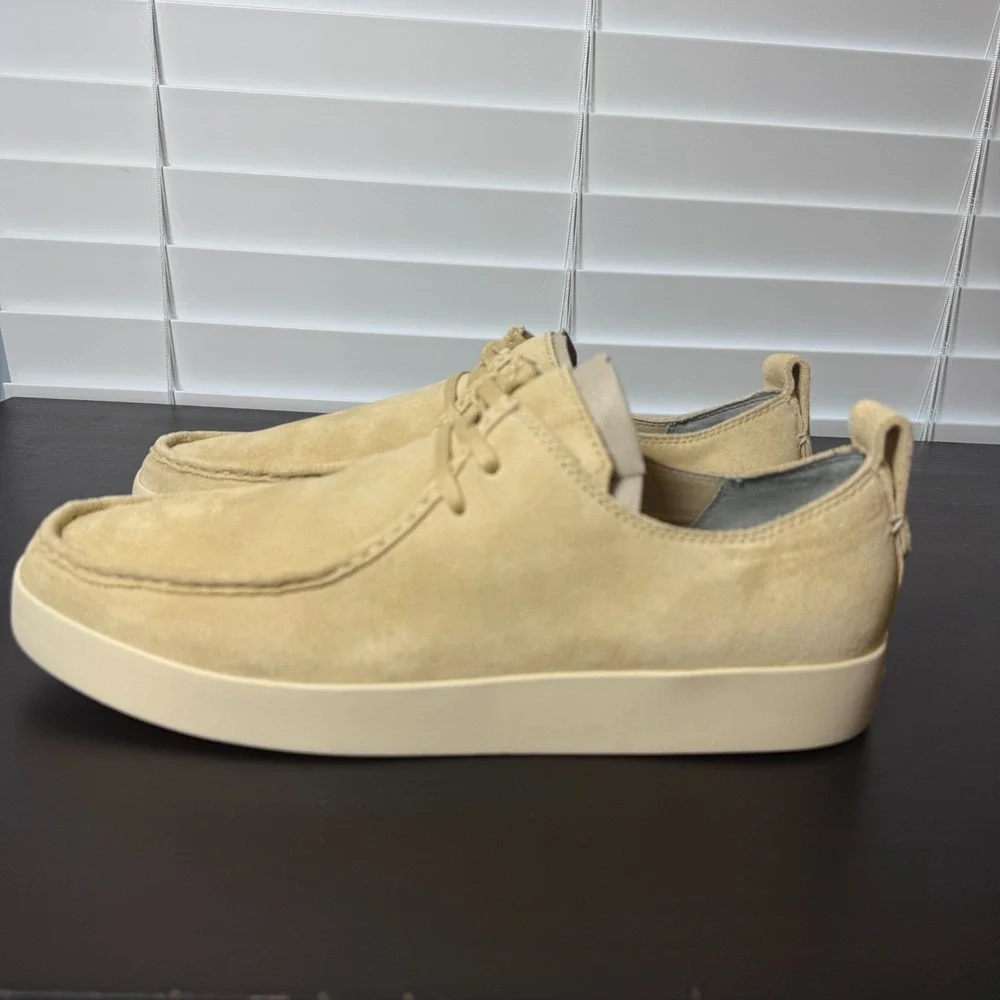 Everlane Desert Pebble Loafer Men's Size 12 Beige Suede Slip-On Round Toe Casual